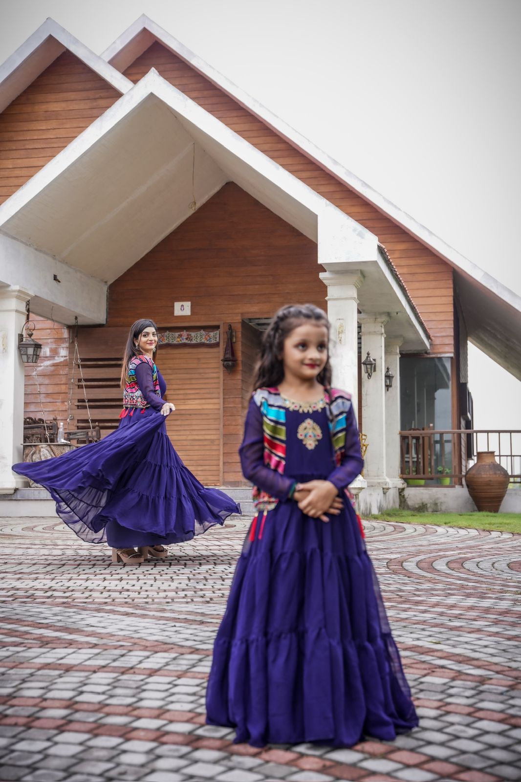 Pc 314 Faux Georgette Kids Wear Girls Readymade Gown Wholesale Shop In Surat

